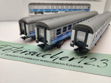 Märklin H0 AC 43815 Nahverkehrswagen-Set "Airport Express / NEM / DB / OVP weiß