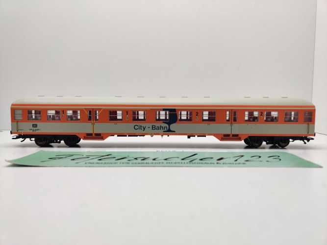 Märklin H0 AC 43818 Nahverkehrswagen "City-Bahn" 1.-2.Kl ABnrzb772 / NEM / DB
