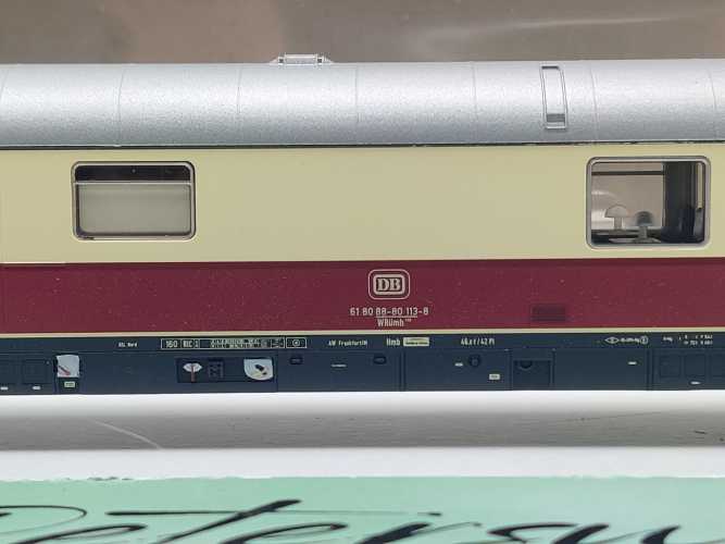 Märklin H0 AC 43866 TEE Speisewagen WRümh132 / Mfx / NEM / DB / OVP