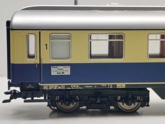 Märklin H0 AC 43880 TEE Aussichtswagen 1.Kl AD4ümh-62 Schleifer / NEM / DB