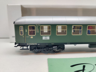 Märklin H0 AC 43920 (2) D-Zug Abteilwagen 2.Kl B4üm-63 / NEM / DB / OVP weiß