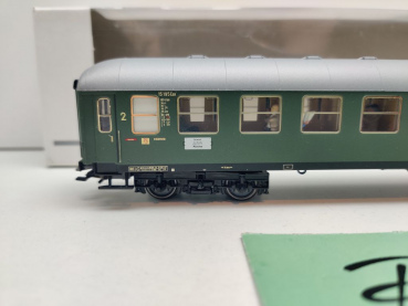 Märklin H0 AC 43930 (1) D-Zug Abteilwagen 1.-2.Kl AB4üm-63 / NEM / DB / OVP weiß