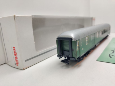 Märklin H0 AC 43950 (1) Halbgepäckwagen 2.Kl BD4üm-61 / NEM / DB / OVP weiß