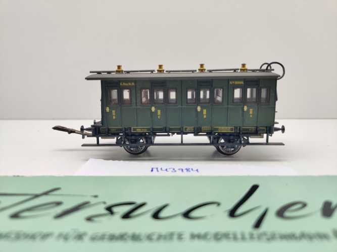 Märklin H0 AC 43984-01 Personenwagen 2.Kl / Licht Kupplung / NEM / K.Bay.Sts.B.