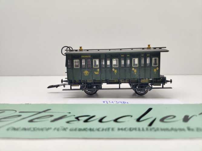 Märklin H0 AC 43984-04 Wagen mit Postabteil / Licht Kupplung / NEM / K.Bay.Sts.B.