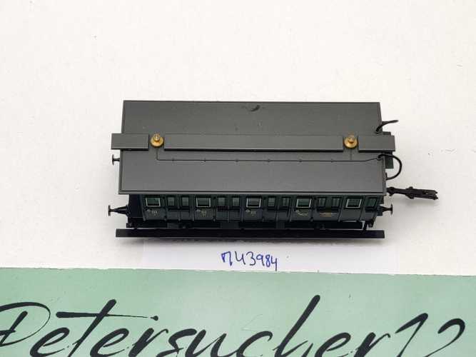 Märklin H0 AC 43984-04 Wagen mit Postabteil / Licht Kupplung / NEM / K.Bay.Sts.B.