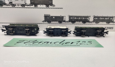 Märklin H0 AC 43985 Bayer. Personenwagen-Set / NEM / K.Bay.Sts.B. / OVP