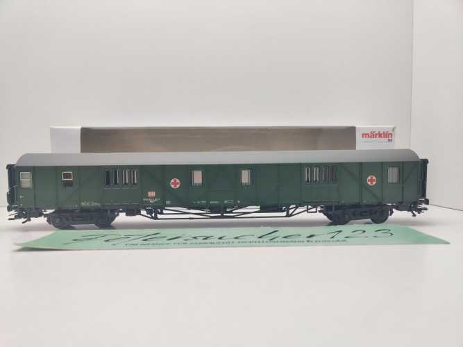 Märklin H0 AC 43991 Expressgut-Gepäckwagen "Rotes Kreuz" MDyg986 / NEM / DB / OVP