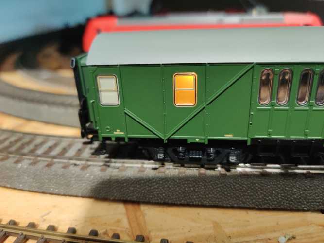 Märklin H0 AC 43992 Behelfsgepäckwagen MDyge986 Schleifer / NEM / DB / OVP