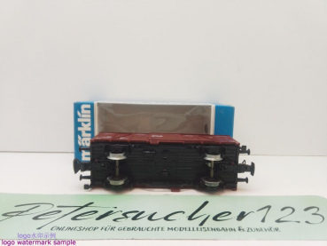 Märklin H0 AC 4402 gedeckter Güterwagen / Gs142 / NS / OVP blau