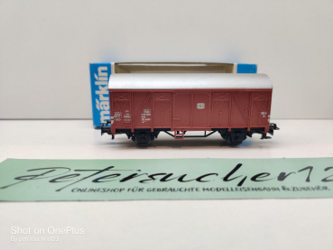 Märklin H0 AC 4410 gedeckter Güterwagen / Gs210 / DB / OVP blau