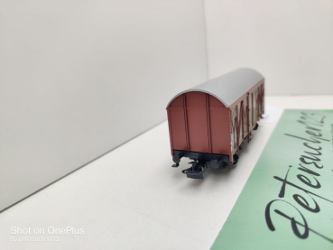 Märklin H0 AC 4411 ged. Güterwagen mit Schlusslicht / Gs-uv213 / DB
