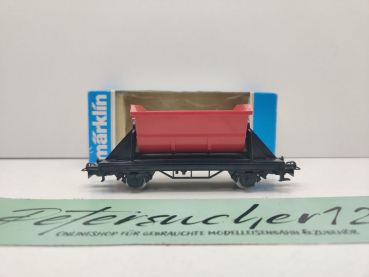Märklin H0 AC 4413 Kipplore Kippwagen rot / OVP blau