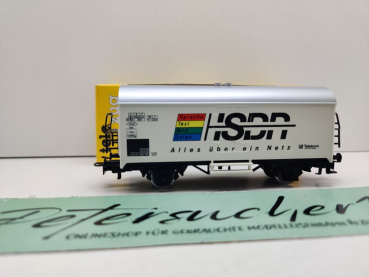 Märklin H0 AC 4415 SoMo Telezug Kühlwagen "ISDN alles über ein netz" / OVP gelb