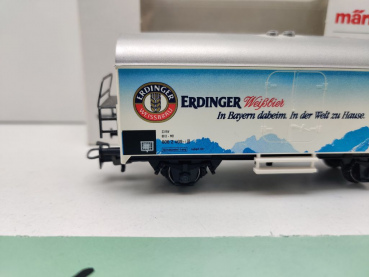 Märklin H0 AC 44191 Kühlwagen "Erdinger" / Ichqrs377 / D-MB / OVP weiß