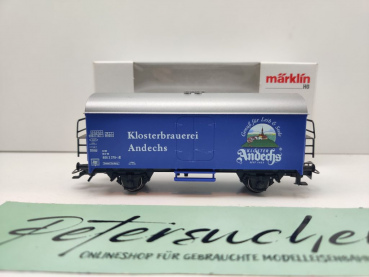 Märklin H0 AC 44197 Kühlwagen "Andechs" / Ichqrs377 / D-H0 / ErsatzVP weiß