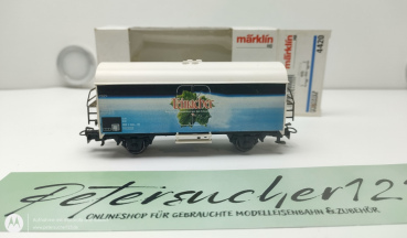 Märklin H0 4414 Gedeckter Güterwagen "Bananenwagen" in OVP  GW5 D1220iser" in OVP  GW3 D1220