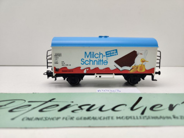 Märklin H0 AC 44203 gedeckter Güterwagen "Milchschnitte" Ichqrs377 / Privat