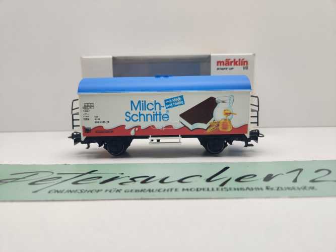 Märklin H0 44203 Kühlwagen "Milchschnitte" Ichqrs377 / Privat / OVP weiß