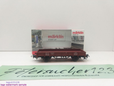 Märklin H0 AC 4423 Niederbordwagen / Kklm505 / DB / OVP startup
