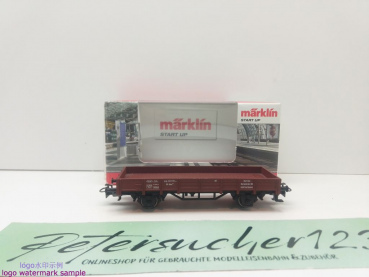 Märklin H0 AC 4423 Niederbordwagen / Kklm505 / DB / OVP startup