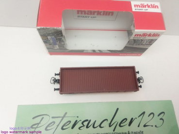 Märklin H0 AC 4423 Niederbordwagen / Kklm505 / DB / OVP startup