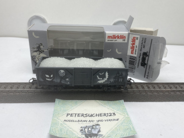 420//MÄRKLIN H0 44232 Hochbord mit Kohleeinsatz Halloween OVP    A423_GW3256