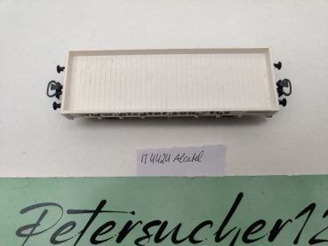 Märklin H0 AC 4424 Niederbordwagen "Alcatel" Kklm505