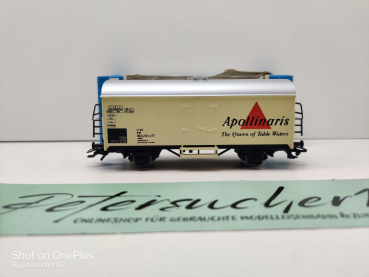 Märklin H0 AC 4426 Kühlwagen "Apollinaris" / Ichqrs377 / Privat, DB / OVP blau