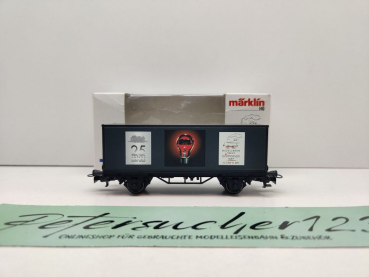 Märklin H0 AC 44263 Containertragwagen "MoBa Treff Göppingen 1997" / OVP weiß