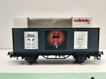 Märklin H0 AC 44263 Containertragwagen "MoBa Treff Göppingen 1997" / OVP weiß