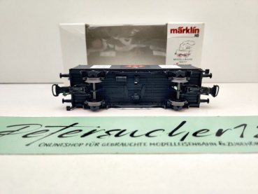Märklin H0 AC 44263 Containertragwagen "MoBa Treff Göppingen 1997" / OVP weiß