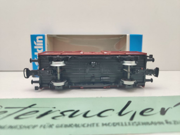 Märklin H0 AC 4431 off. Güterwagen Ladung Steinkohle El-u061 / DB / OVP blau