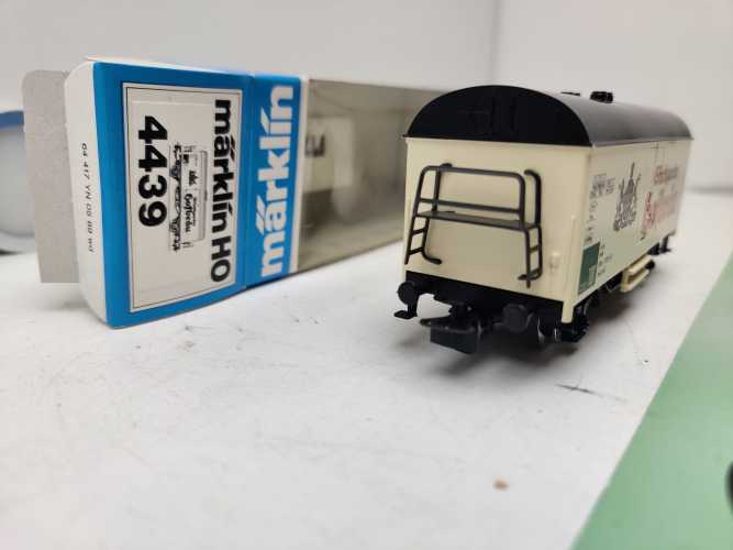 Märklin H0 AC 4439 /  2-achsigen Bierwagen „Stuttgarter Hofbräu“ / DB/ Ep.IV / Blaue OVP