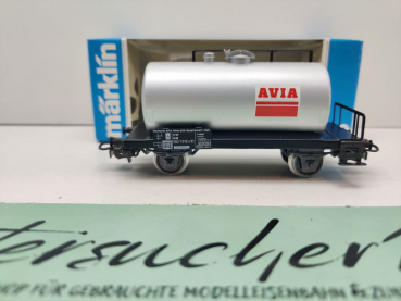 Märklin H0 AC 4440 Kesselwagen "AVIA" / DB / OVP blau
