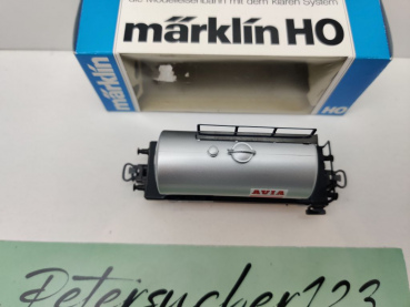 Märklin H0 AC 4440 Kesselwagen "AVIA" / DB / OVP blau