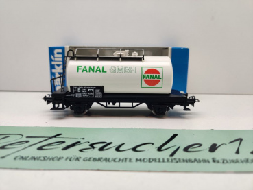 Märklin H0 AC 4440 Kesselwagen "Fanal" / DB / OVP blau