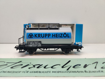 Märklin H0 AC 4440 Kesselwagen "Krupp" / DB / OVP blau