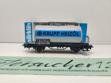 Märklin H0 AC 4440 Kesselwagen "Krupp" / DB / OVP blau