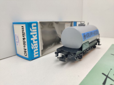 Märklin H0 AC 4440 Kesselwagen "Krupp" / DB / OVP blau