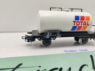 Märklin H0 AC 4440 Kesselwagen "Total" Zk / Kessel weiß / DB