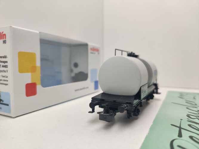 Märklin H0 AC 44403 Start up Kesselwagen "OMV" / [P] DB / OVP weiß