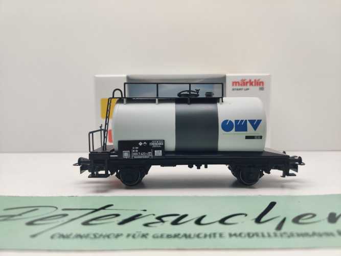 Märklin H0 AC 44403 Start up Kesselwagen "OMV" / [P] DB / OVP weiß