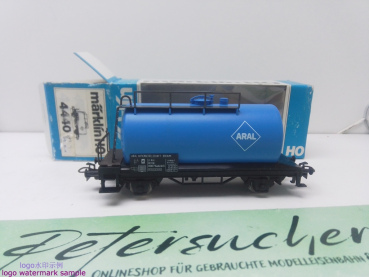 Märklin H0 AC 4440 KESSELWAGEN "ARAL" / Kessel Blau / DB / Blaue OVP