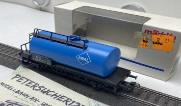 Märklin H0 4440 Kesselwagen  "ARAL" in OVP  Blau DB