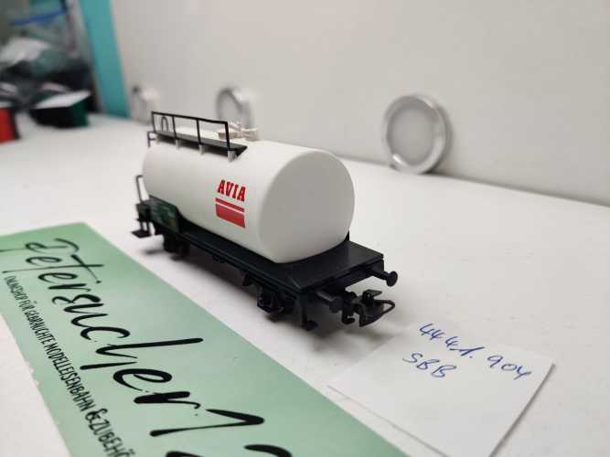 Märklin H0 AC 4441-904-98708 Mineralöl-Kesselwagen "AVIA" / SBB