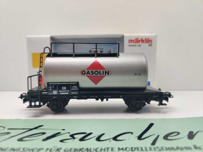 Märklin H0 AC 44421 Mineralöl-Kesselwagen "Gasolin" / DB / OVP start up