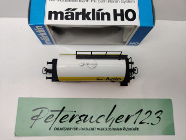 Märklin H0 AC 4443 Kesselwagen "Agip" / Z / FS / OVP blau