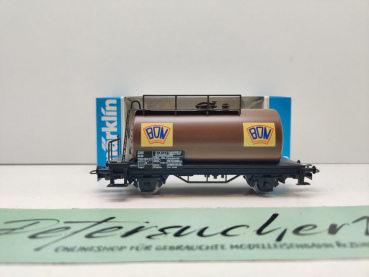 Märklin H0 AC 4449 Kesselwagen "BON" / NS / OVP blau
