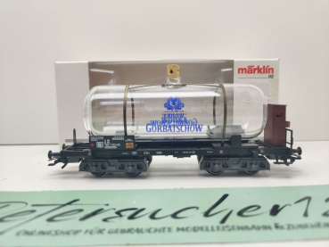 Märklin H0 AC 44530 Glaskesselwagen "Wodka Gorbatschow" / DB / OVP weiß